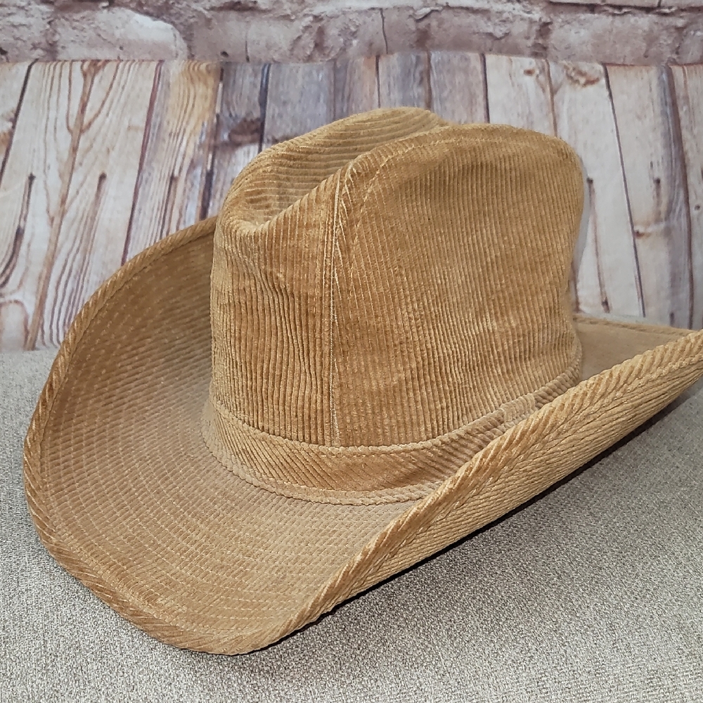 resistol corduroy cowboy hat